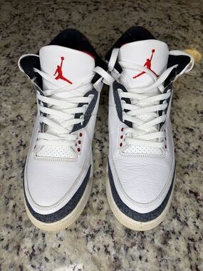 Nike Air Jordan 3 Fire Red Denim Retro